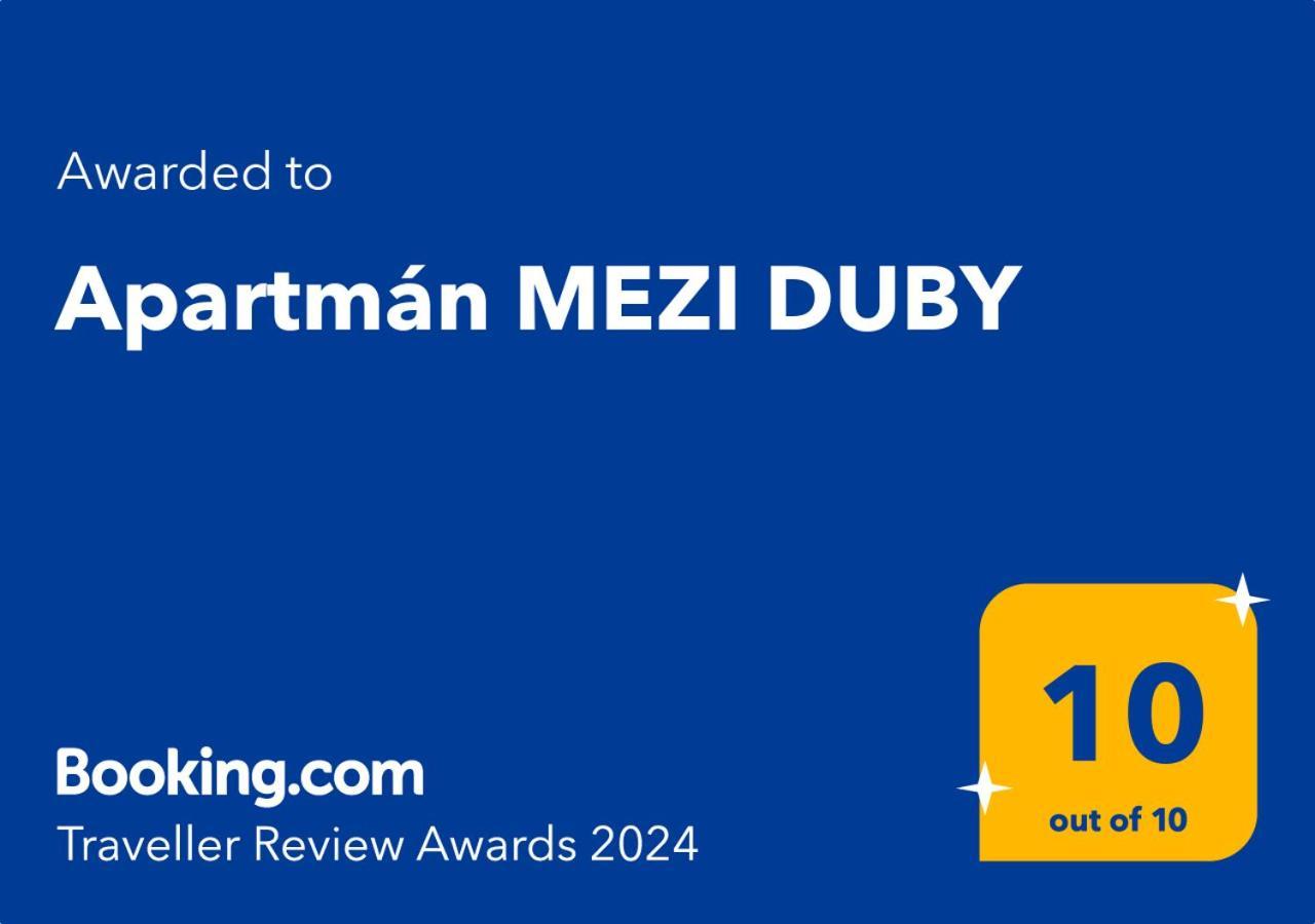 Apartman Mezi Duby Osecna Exterior foto