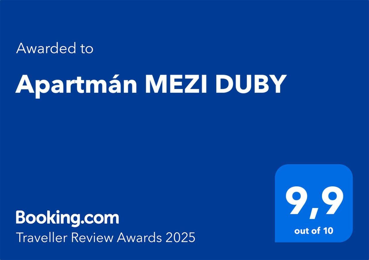 Apartman Mezi Duby Osecna Exterior foto